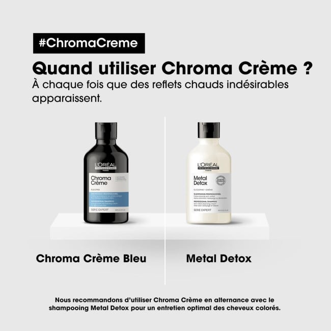 Shampoing bleu Chroma Crème L'Oréal Professionnel Serie Expert
