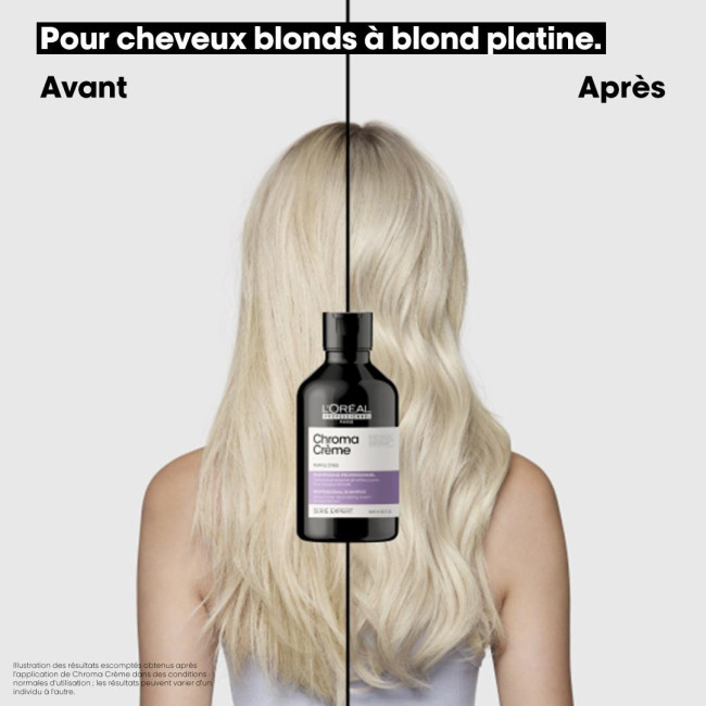 Shampooing violet Chroma Crème | L'Oréal Professionnel Serie Expert