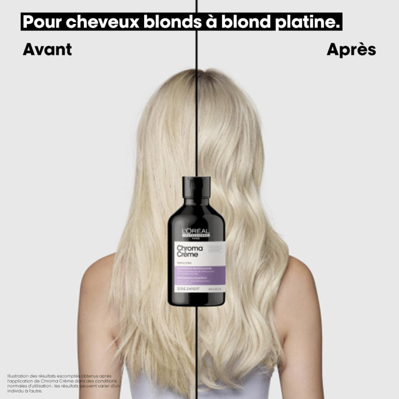Shampoing violet Chroma Crème L'Oréal Professionnel 1,5L