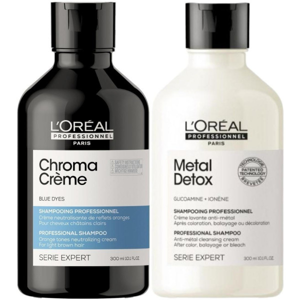 L'Oréal Professionnel Chroma Crème duo shampoo marrone antiriflesso