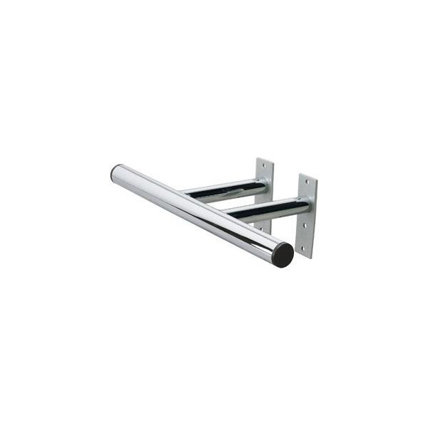Wall-mounted Footrest PI Chrome-Plated Steel