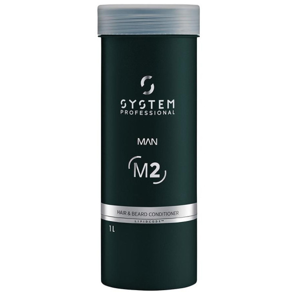 M2 System Professional MAN 1000ml balsamo per capelli e barba