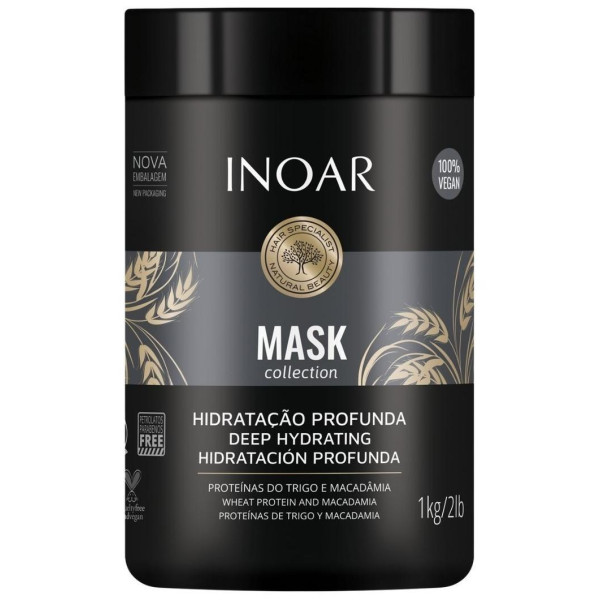 Hydrating mask for thick hair Inoar 1kg