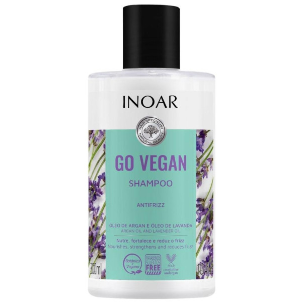 Shampoo gegen Frizz Go vegan Inoar 300 ml