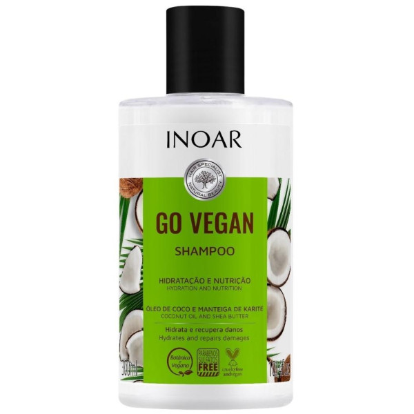Shampoo idratante Go vegan Inoar 300ML