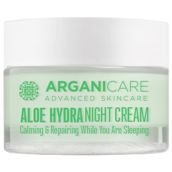 Crème de nuit soin nourrissant et régénérant de Arganicare