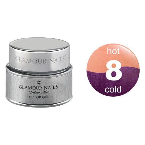 Gel colorato glamour hot & cold 8 5ML