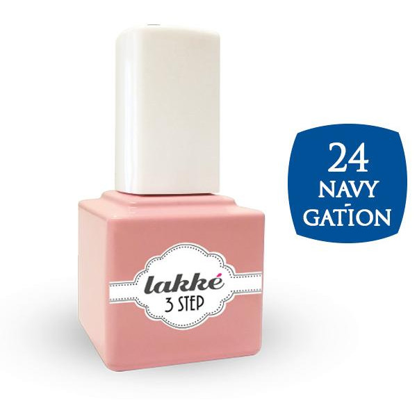 Semi-permanent nail polish 24 Lakke' 3-step 7ML