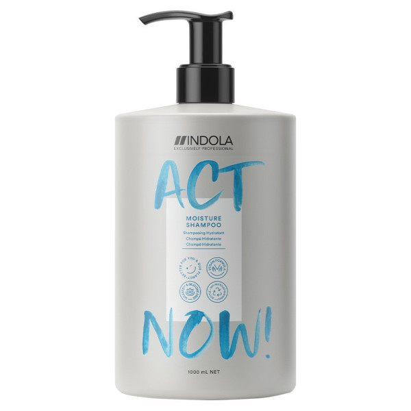Moisturizing Shampoo ACT NOW 1L INDOLA