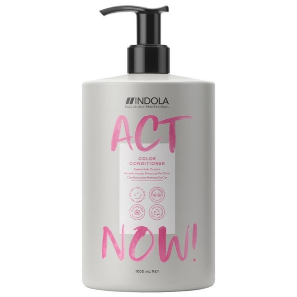 Après-shampooing vegan couleur Act Now Indola
