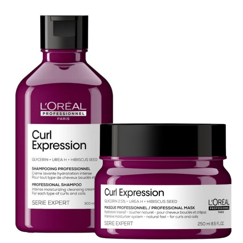 Duo shampooing et masque Curl Expression L'Oréal Professionnel