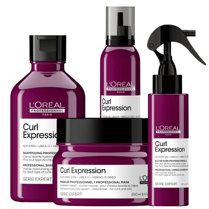 Curl Expression Curly Hair Routine L'Oréal Professionnel