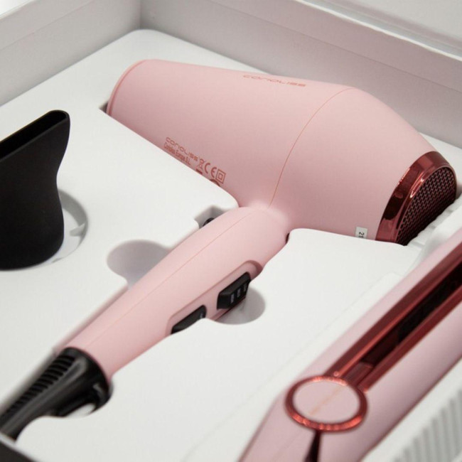 Kompactissimo & C1 Glätteisen Pink Set - Perfektes Styling-Duo