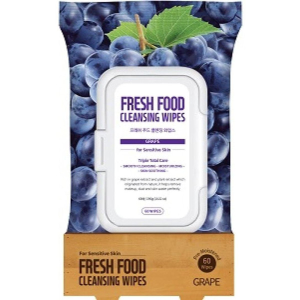 Toallitas limpiadoras Super Food Farm Skin Blueberry