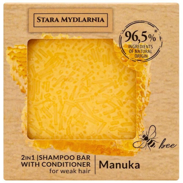 Shampooing conditionneur solide au miel de manuka Bodymania 70g