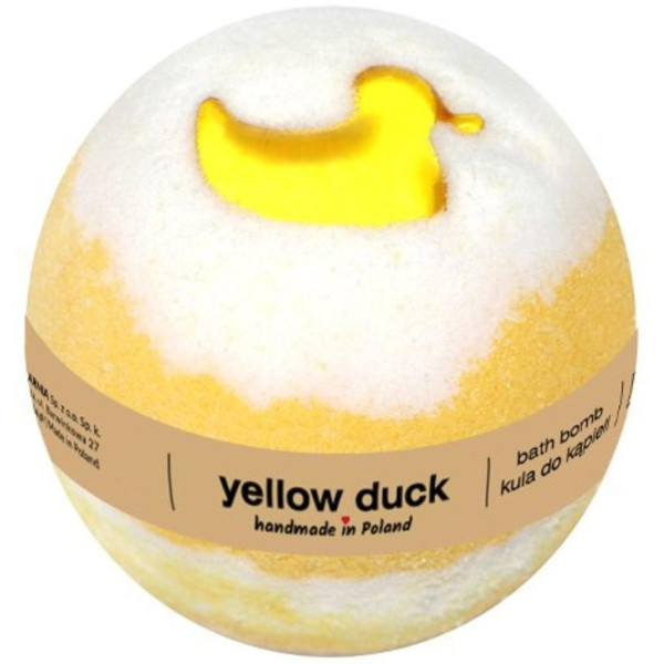 Bombe de bain yellow duck Bodymania 200g
