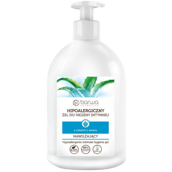 Intimate hygiene gel with aloe vera Barwa 500ML