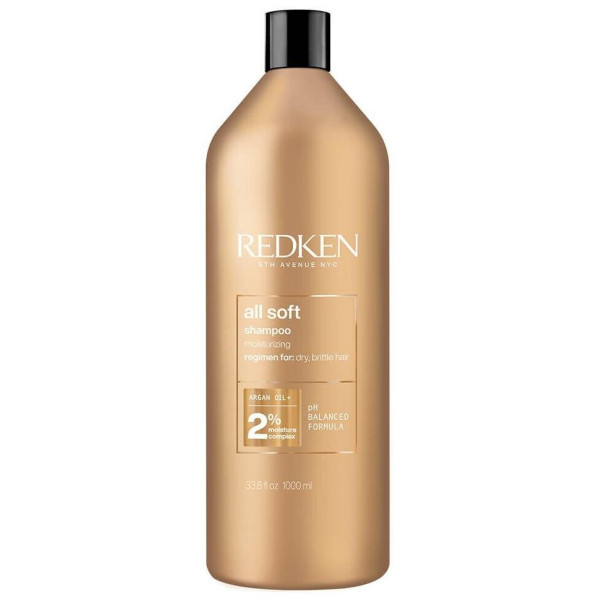 Shampooing hydratant cheveux secs All Soft Redken 1L