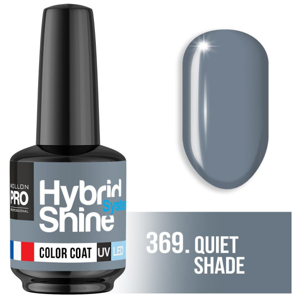 Vernis semi-permanent Hybrid Shine Nr. 369 ruhiger Schatten Mollon Pro 8ML