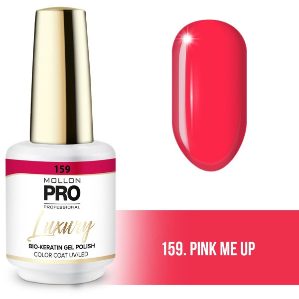 Vernis semipermanente Luxury n°159 pink me up Mollon Pro 8ML