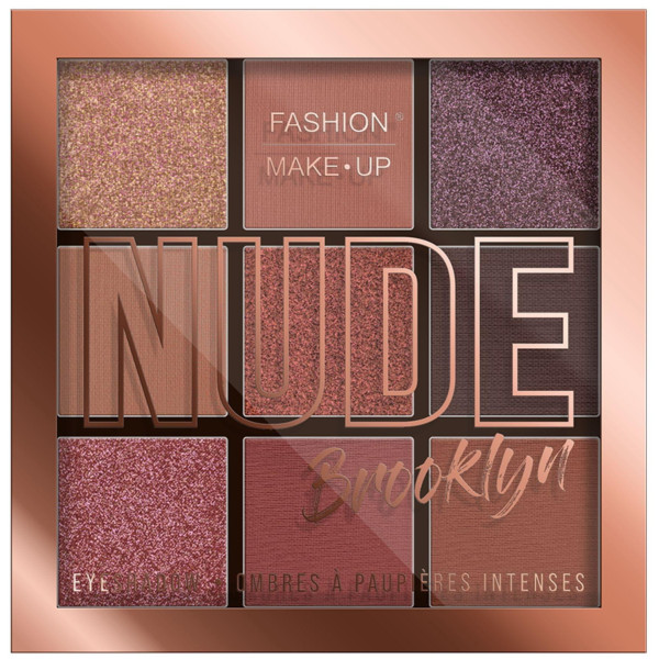 Fashion Make Up Nude Eyeshadow Palette 01 Brooklyn