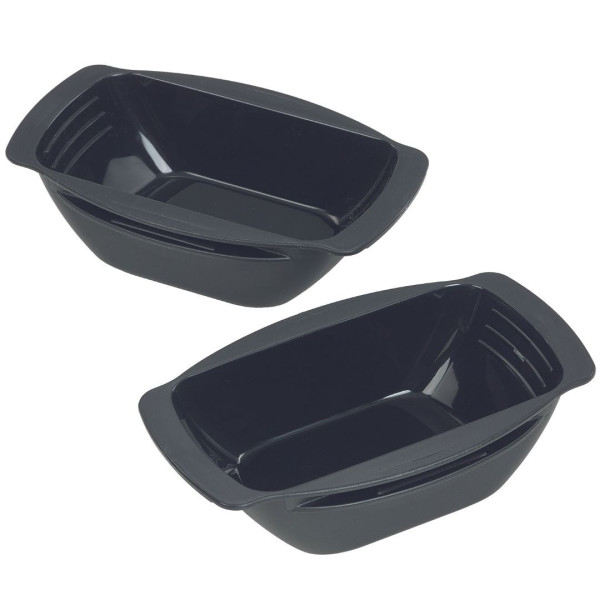 2 small V-grip bowls Sibel