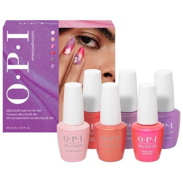 Semi-permanent nail polish kit #2 OPI Gel Color | Me Myself & OPI