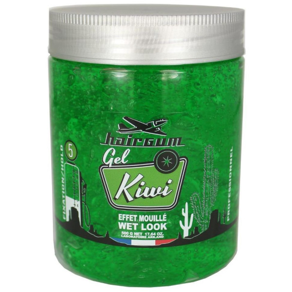 Gel fixing kiwi Hairgum 500 ML