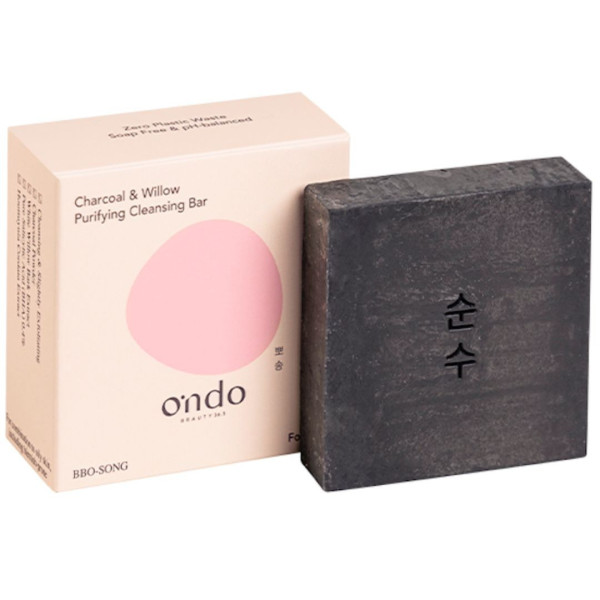 Solid soap charcoal & willow charcoal Ondo Beauty 70g