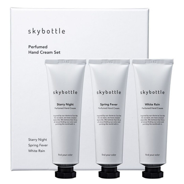 Box of 3 Skybottle 50ML scented hand creams