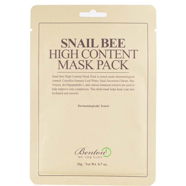Schneckenbienen-Haut-Benton-Maske mit hohem Gehalt 20 ml