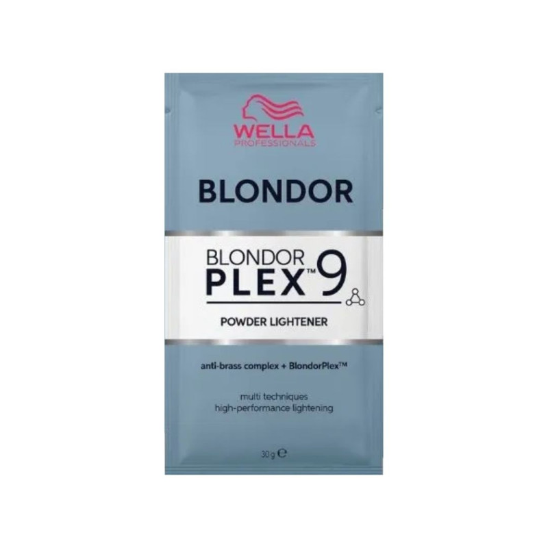 Polvere decolorante per capelli Wella BlondorPlex 12 bustine