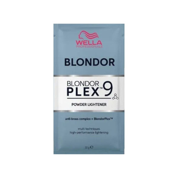 Polvere decolorante per capelli Wella BlondorPlex 12 bustine