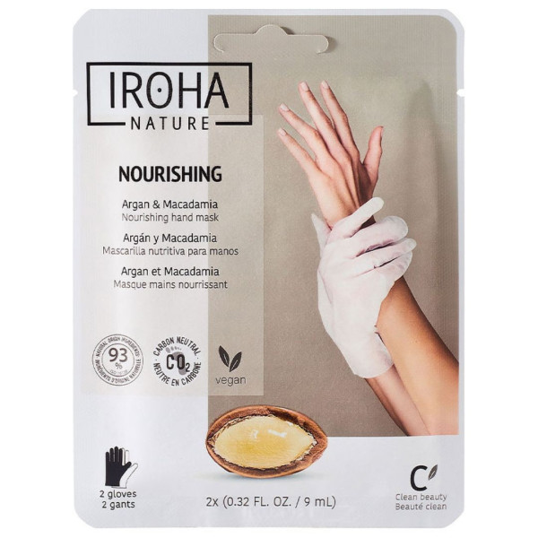 Gloves nourishing masks hands and nails Argan Oil IROHA