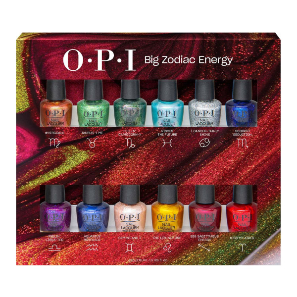 Kit de esmalte de uñas OPI de 12 mini esmaltes Big Zodiac Energy
