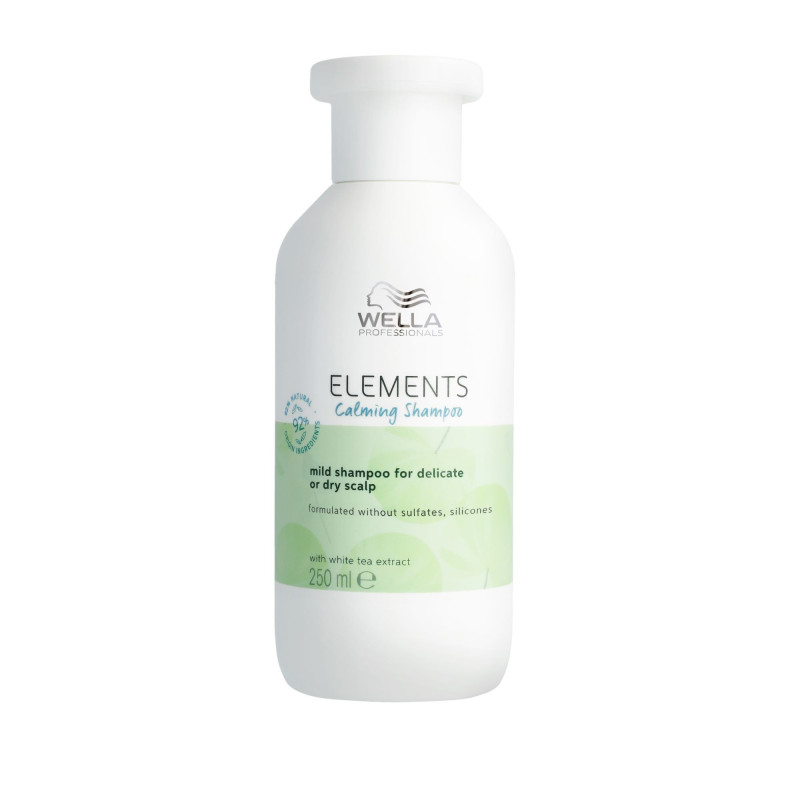 Wella Elements Shampoo calmante per cuoio capelluto secco e sensibile 250 ml