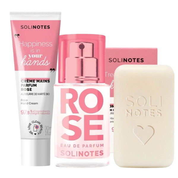 Rose Solinotes body care pack