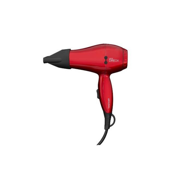 Mini Sèche Cheveux Dréox Rouge 900W - Compact et Puissant