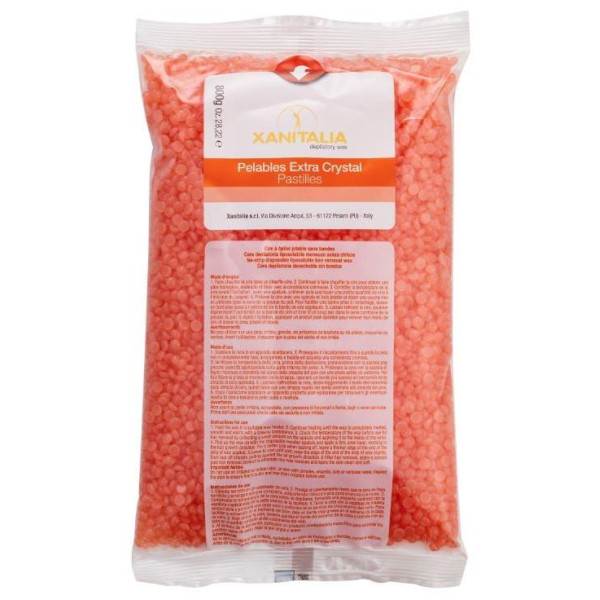 Peelable Hypoallergenic Wax Orange Pellets Xanitalia 800g