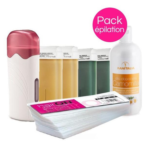 Pack Cire Roll'On Peaux Normales Xanitalia Miel/Chlorophylle Roll'On