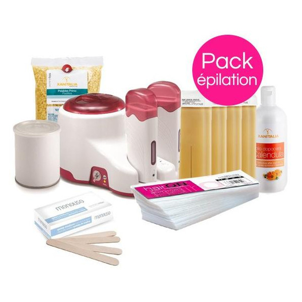 Pack Hair Removal for Normal Skin Xanitalia Wax Beads and Roll-On