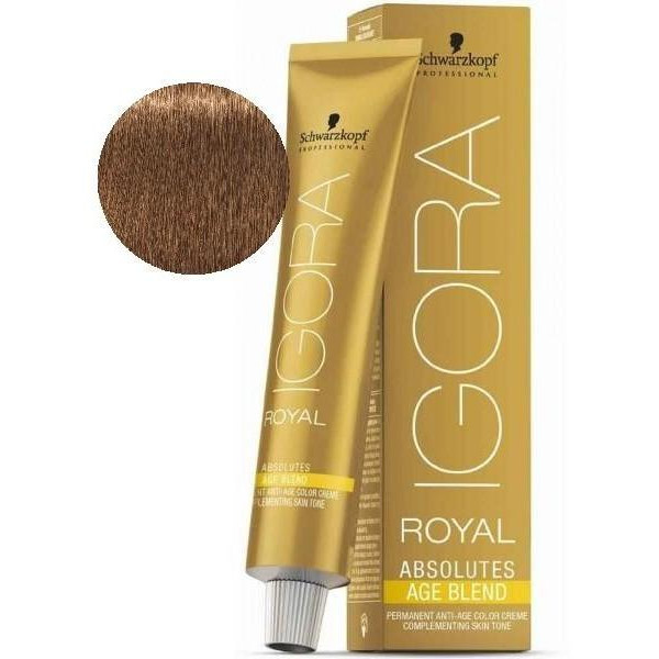 Igora Royal Absolutes Age Blend 7-450 Blonde Medium Beige Golden