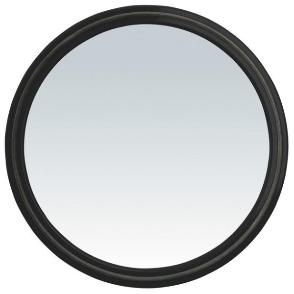Specchio tondo Magic Mirror con impugnatura - nero