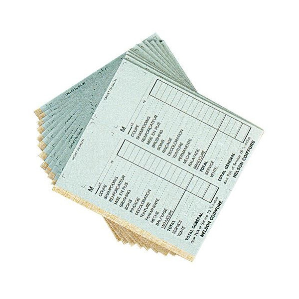 Paquete de 10 cuadernos de caja doble sin número.