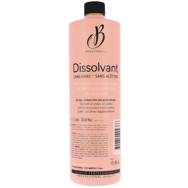 Solvent free Acetone liter Beautynails