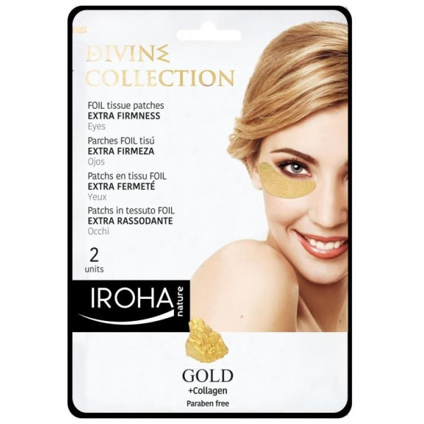 Eye patches extra firmness gold IROHA