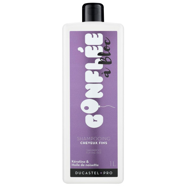 Fine hair shampoo Gonflee A Block 1L - Ducastel